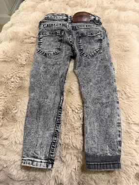 Little Boy  Acid Wash Gray Jeans